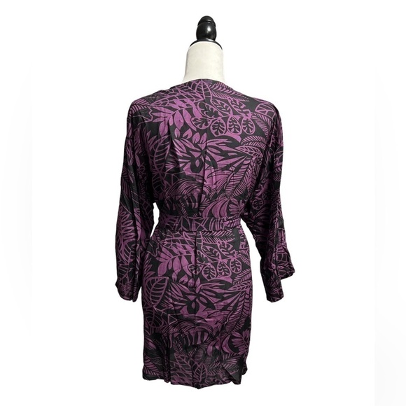 Pokoloko Cover-Up Kimono Mulberry Purple - Picture 5 of 10